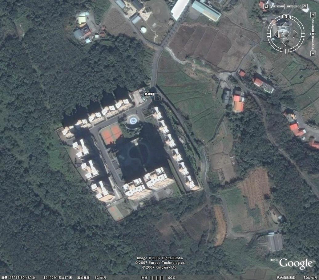 Google Earth衛星圖之一