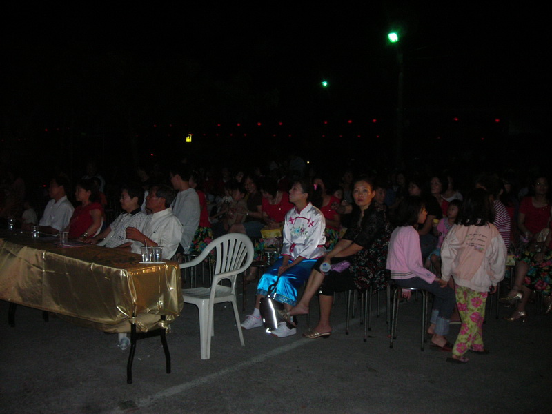子龍星空音樂晚會，社區民眾參加踴躍。