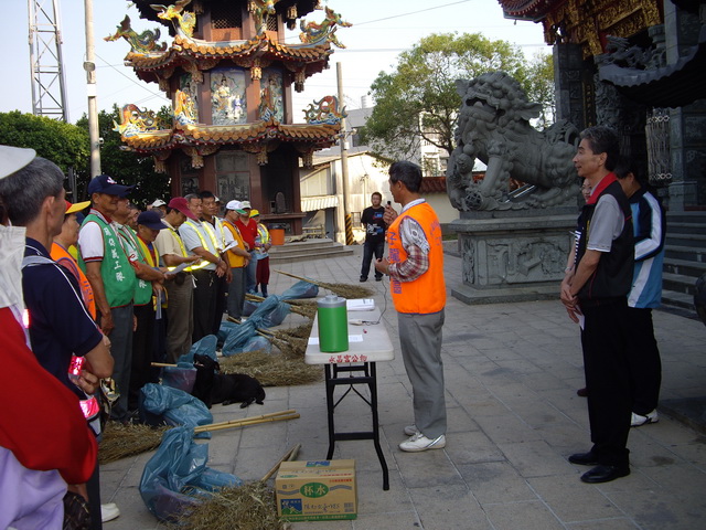 佳里鎮環境清潔日在子龍社區舉行。