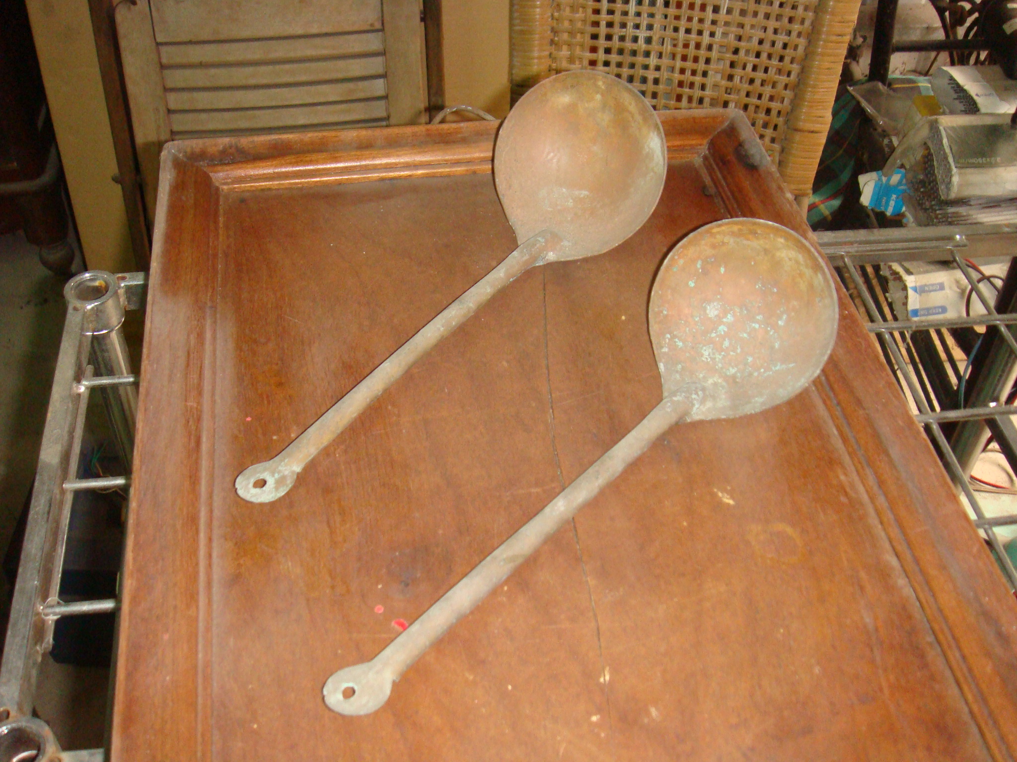 早期銅製品大湯匙