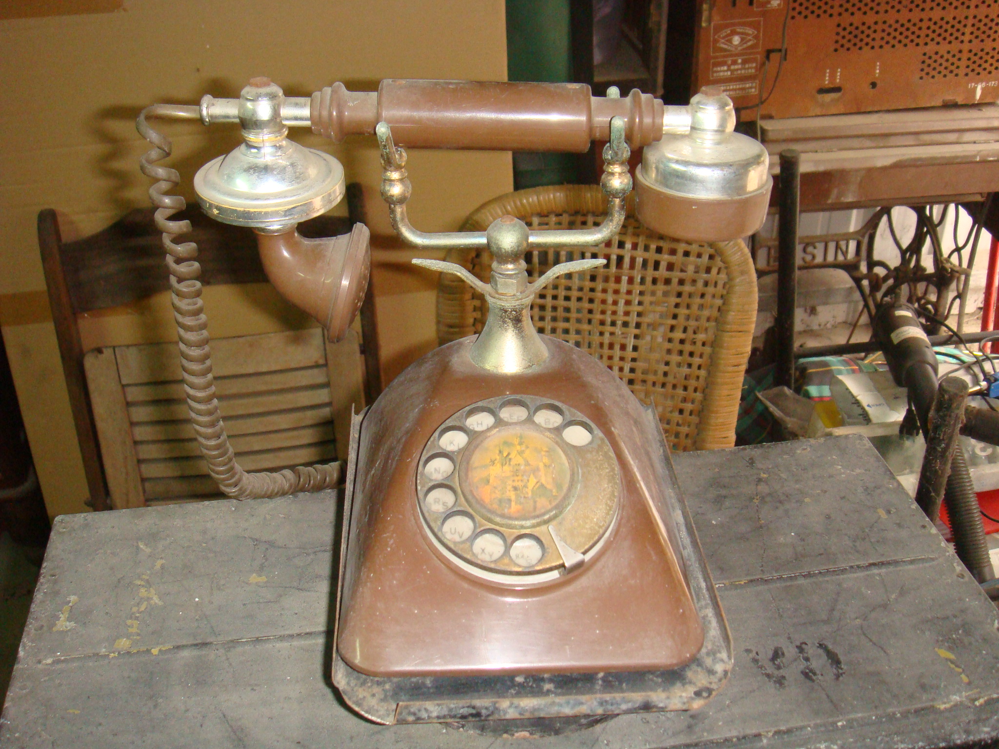 早期轉盤式電話