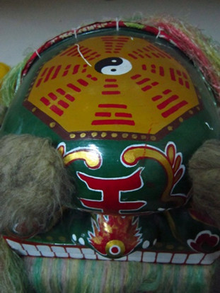 Eight Trigrams on the top of the mask2